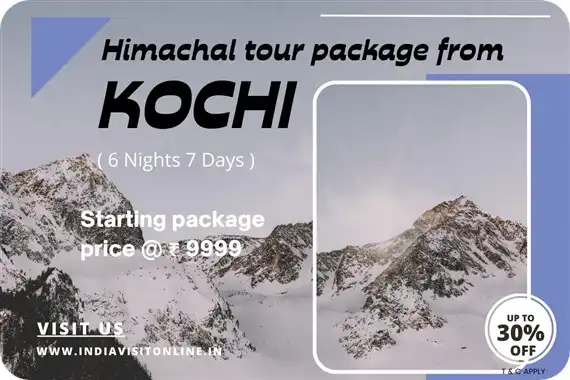 Himachal tour package from Kochi