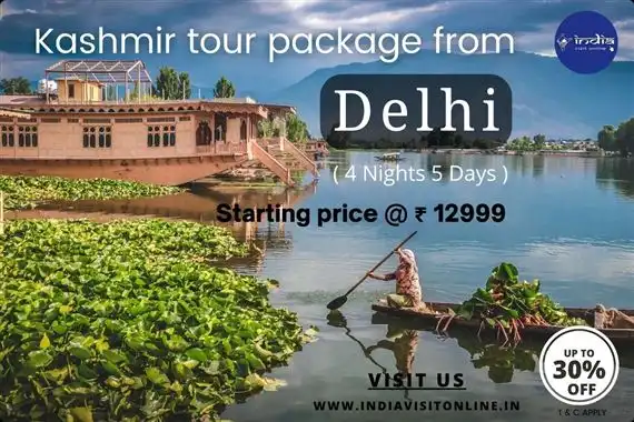 Kashmir tour package from Delhi