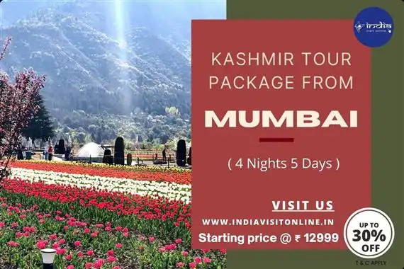 Kashmir tour package from Mumbai