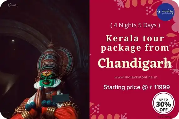 Kerala tour package from Chandigarh