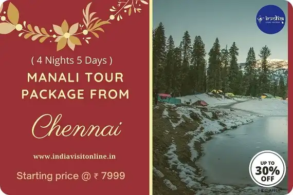 Manali tour package from Chennai