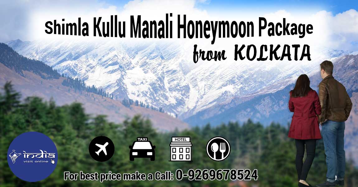Kolkata to Shimla Manali honeymoon package itinerary