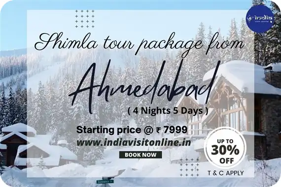 Shimla tour package from Ahmedabad