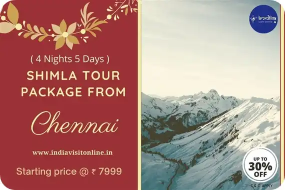 Shimla tour package from Chennai