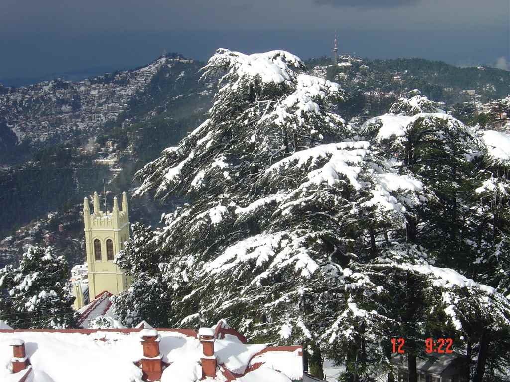 Shimla Coldest Places in India