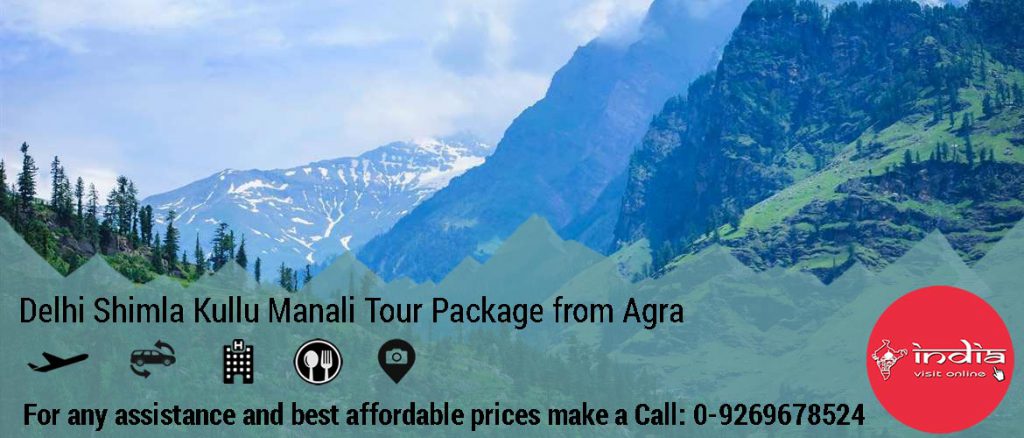 agra manali tour package